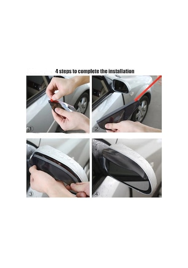 Volvo 569 Carbon Ayna Koruyucu + F1 Kulakçık (554047971)