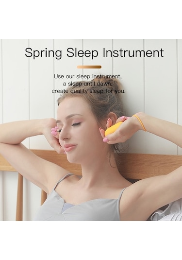 Maoyaya Yetişkinler İçin Taşınabilir Uyku Yardım Cihazı - Kaygı Ve Uykusuzluk Rahatlatma Aleti Mavi