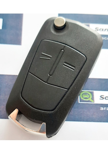 Opel Astra H Corsa D Sustalı Kumanda Kabı 2 Buton Vidalı Logolu