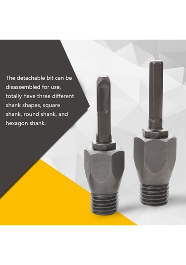 Su Islak Matkap Ucu Elektrikli Çekiç Bağlantı Çubuğu Entegre Çıkarılabilir Yapı Seçilebilir 5 Opsiyonel Entegre Kare Sap