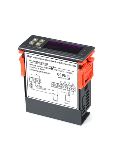 Reedark 220v 10a Dijital Nem Kontrol Cihazı - %1-99 Hassas Ölçüm Sensörlü