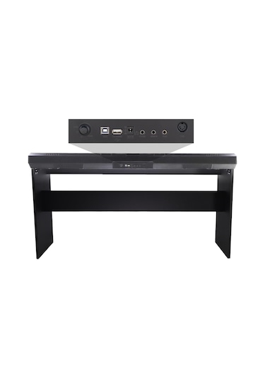 Jwin Sapphire Sdp-110 Çekiç Aksiyonlu 88 Tuşlu Dijital Piyano + Tabure - Siyah