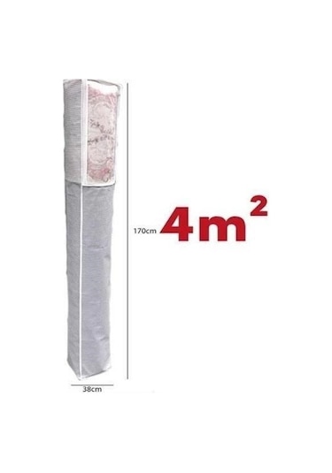 River World Pencereli 4m² Halı İçin Hurç Organizer Beyaz