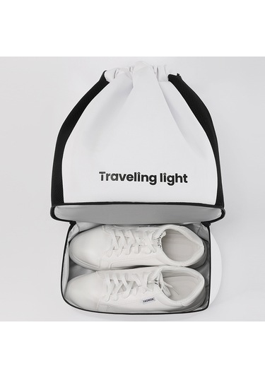 Tuomeng Yeni Islak Ve Kuru Ayırma Seyahat Sırt Çantası Taşınabilir Bölmeli Spor Sırt Çantası Beyaz