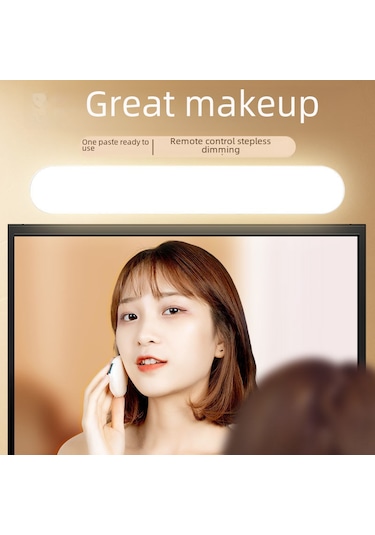 Dianziye Banyo/ Mutfak Usb Led Aydınlatma, Delme Yok Kurulum, 3 Renk Seçenekli, Parlaklık Ayarlanabilir, 18650 Şarjlı Pil, 2 Metre Kablolu Düzenleyici Ve Şarjlı İkili Kullanım Diğer