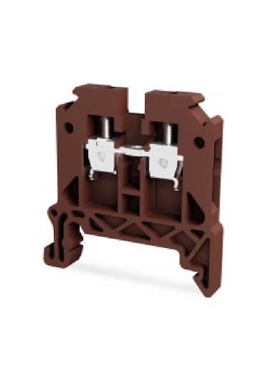 Tbloc Tbl2.5-kh ,kahve 2.5mm² Vidalı Ray Klemens