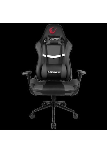 Rampage Kl-r56 3d Kol Tam Dökme Süngerli Siyah/gri Oyuncu Koltuğu