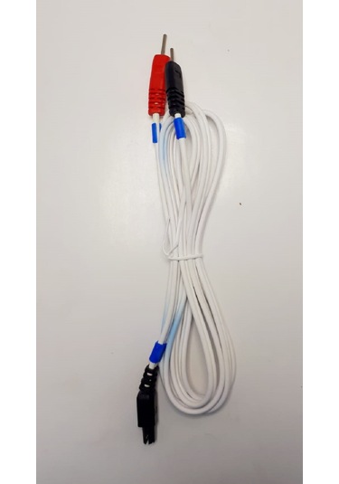 Agremon Compex Cihazları İçin Pin Uçlu Kablo 1 Adet Mavi ve 1 Paket Tens Elektrot Pedi