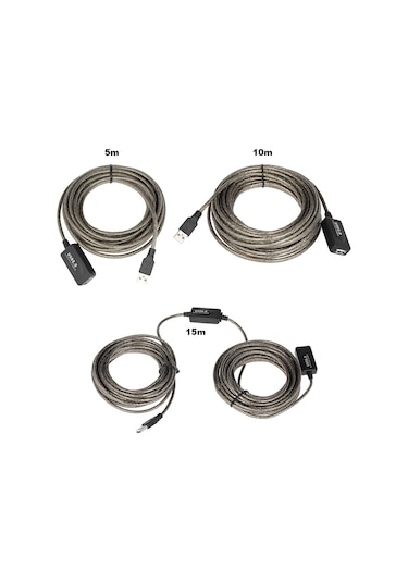 Reedark Usb 2.0 Aktif Repeater Kablosu 10m - 480mbps Hızlı Veri Transferi, Çift Koruma Ve Entegre Çip İle Bilgisayar Bağlantısını Uzatır