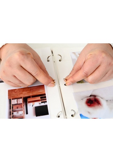 Sones Kendin Yap Gevşek Yapraklı Kendinden Yapışkanlı Fotoğraf Albümü He Finch