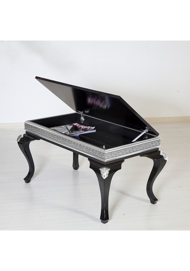 Decorotti - Perla A4-1 Gizli Bölmeli Orta Sehpa