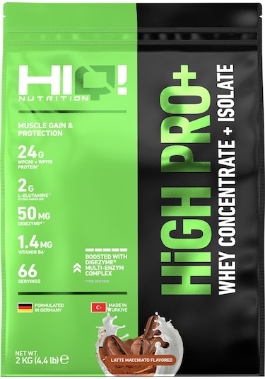 Hıq High Pro+ 2 Kg Latte Macchıato Flavored