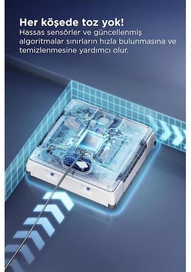 Hutt A1 Cam Silme Temizleme Robotu Beyaz