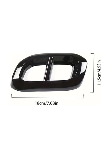 Hightower Gla 20-25 İçin Gümüş Egzoz Uçları, Dayanıklı Ve Şık Egzoz Ağzı Kaplaması