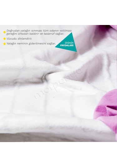 Omak Çift Kişilik Elektrikli Battaniye Çift Tek Kişilik Seçenekli 120X150 Çift Kişilik