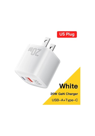 Essager Essager 20w Gan Usb-c Pd Qc3.0 Hızlı Şarj Cihazı İphone Uyumlu 14/13/12/11 Pro Max Mini İpad Brdiğer