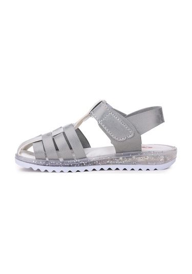 Kiko Kids Kız Çocuk Sandalet Arz 2348 Gümüş