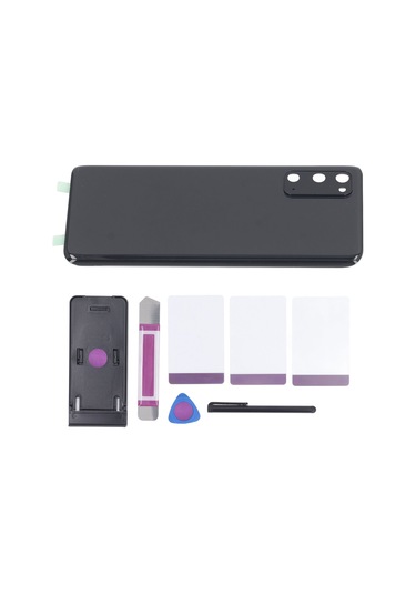 Konesam Galaxy S20 İçin Cam Arka Kapak Tamiri Seti: Ön Yüklü Kamera Lens Ve Bant + Dokunmatik Kalem + Telefon Tutucu + Tamir Aletleri