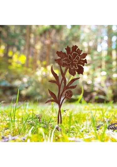Pazly Yol Suntek Mekan Kazıkları Bahçe Dekorasyonu Bahar Hediyeleri Dış Mekan