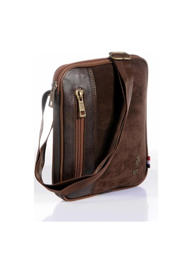 U.s. Polo Assn. Erkek El Çantası Süet Kahverengi 6766 Kahverengi