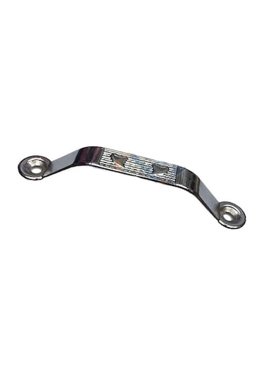 Dekoratif Zamak Kulp Dıştan - 64mm, Nikel, 1 Adet Altın - Siyah
