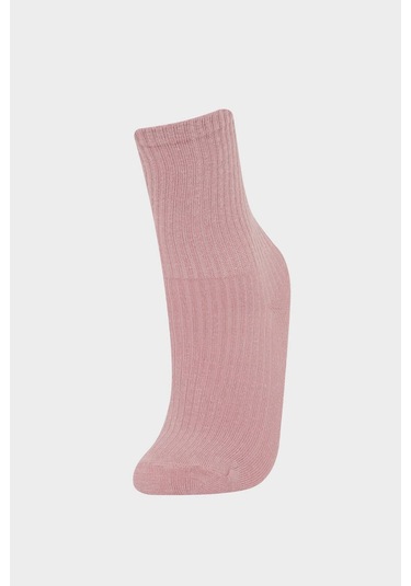 Defacto Kız Çocuk 3lü Pamuklu Uzun Çorap F7212a8nskr1 ÇoK Renkli