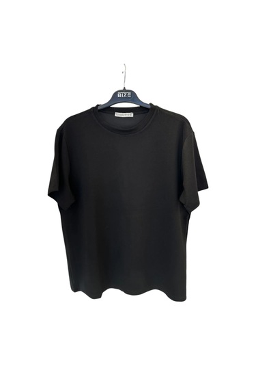 9008 Düz Tişört Şort Takım Siyah