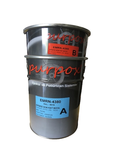 Purpox Marine Epoksi Boya Beyaz 5 KG