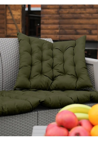 Bio-line Bahçe Mobilyası, Sandalye Ve Koltuk İçin Yastık 52x60 Cm 193090232 Khaki