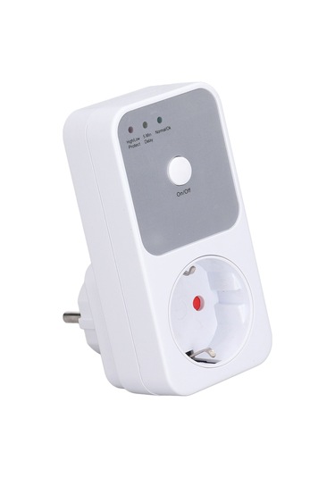 Mufunye 230v Avrupa Standartlı Ac 175-260v Volt Koruyucu Prizi, 5-6 Dakika Gecikmeli, Ev Aletlerini Güvenle Korumak İçin Pc Malzeme