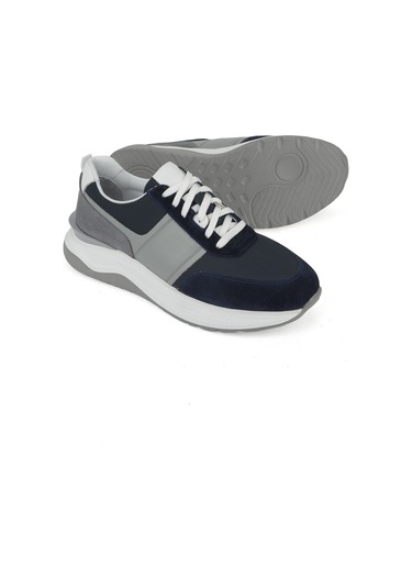 Ziya, Erkek Hakiki Deri Sneaker 153983z1425 Lacivert 153983z1425 200 Lacivert