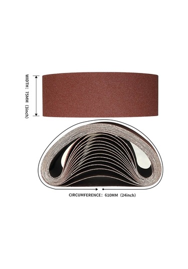 Norton 610x75 Mm Sonsuz Bant Zımpara 60p