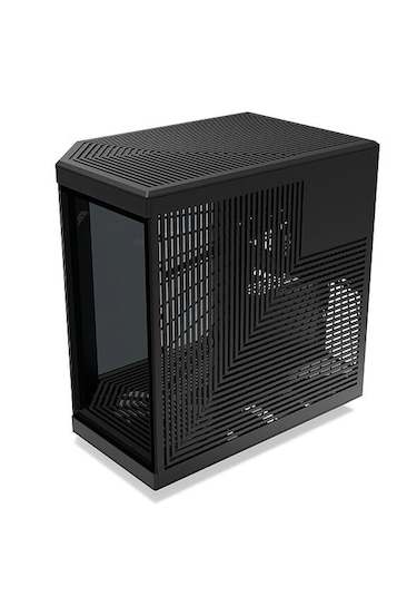 Hyte Y70 Touch Pitch Black Temperli Cam Usb 3.2 E-atx Dual Chamber Bilgisayar Kasası