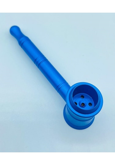 Alcan Metal Pipo 2 Parça Süzgeçli Pipo 10 CM