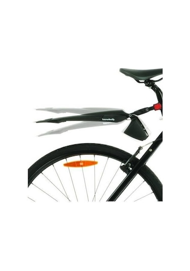 Polisport X-Fighter Arka Çamurluk Siyah