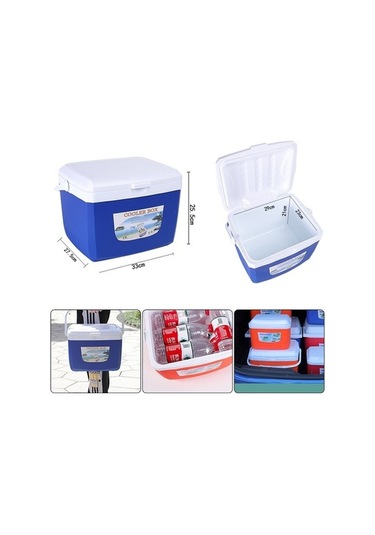 Wondernest Taşınabilir 13l Araba Soğutucu Buz Kovası Mini Buzdolabı Açık