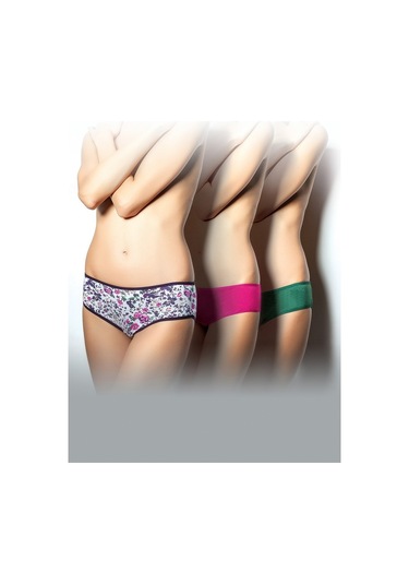 Miorre Bayan 3 Lü Penye Slip (519468081) Çok Renkli