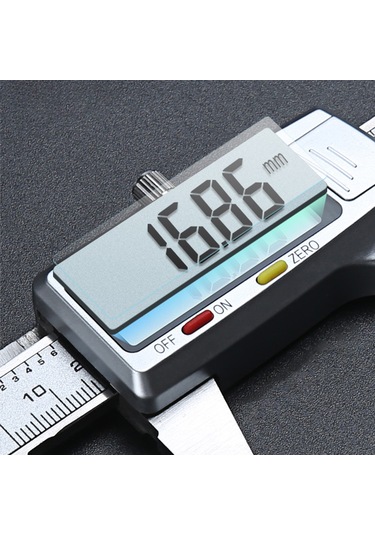 Jeemson Stainless Steel Dijital İç-iç Dönümölçer 0-150mm, 0.01mm Çözünürlük, 0.04mm Doğruluk, Pil Dahil