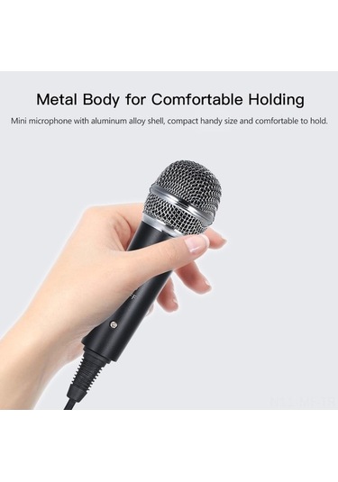 Novahub Mini Mikrofon Tripod & Pop Filtreli Set, 3.5mm Jaklı, Şok Montajlı Video Mikrofon