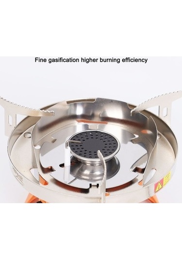 Ulzyvf Ve Taşınabilir Soba Skycıty Rüzgar Renkli Pişirme Metal Kamp Hava Geçirmez Entegre Çok Barbekü Aksesuarlı Dış Mekan Soba - Pp Çok Renkli Çok Renkli