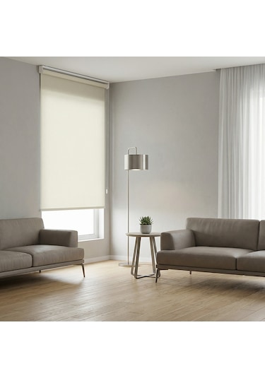 Koçtaş Basic Eko Stor Perde Bej 100 x 200