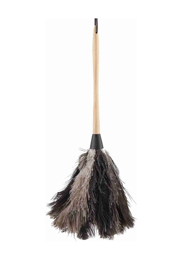 Yunboo 55cm Ahşap Saplı Devekuşu Tüyü Toz Süpürü - Ev Ve Araç İçin Elektriksiz, Yeniden Kullanılabilir Temizlik Aleti Poşetli Paket Diğer