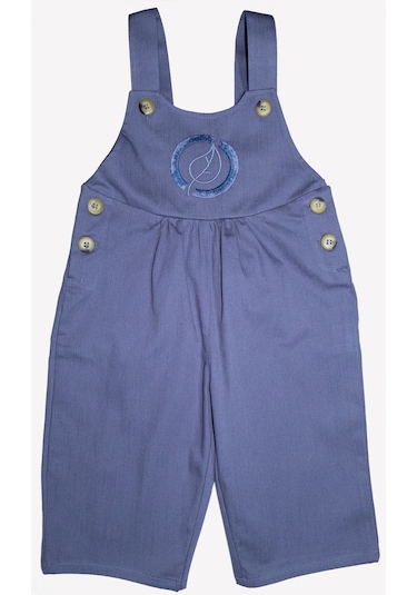 Ozmoz Ozmoz Kız Bebek Baharlık Mavi Tulum Mavi