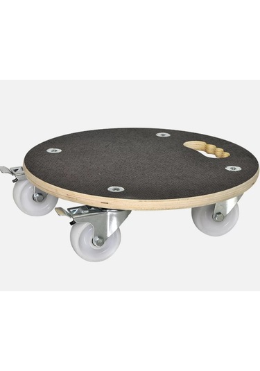 Tekerlekli Saksı Altlığı Grip Masif