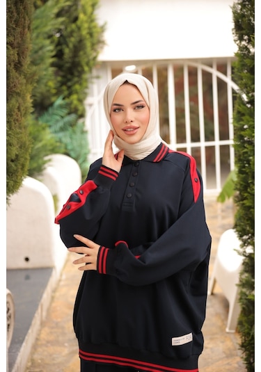 Takım Eşofman Takımı Düğmeli Alt Üst Takım M- 480 Haki