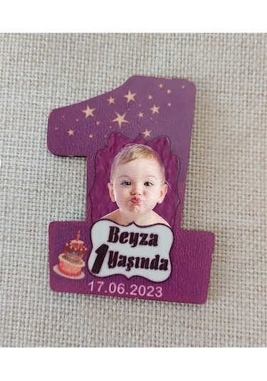 1 Yaş Magnet 25 Adet 7 CM