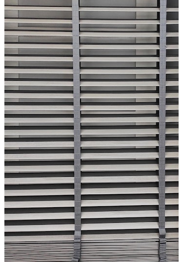 Gri 50 Mm Ahşap Görünümlü Jaluzi Gri