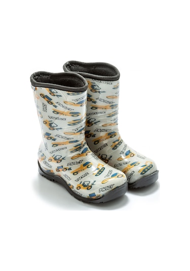 Twigy Vinç Gülle Çocuk Yağmur Çizmesi 30/35 AA0965 Çok Renkli