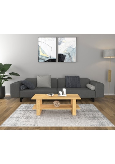 İndex Orta Sehpa, Ahşap Rivoli Renk, Dikdörtgen