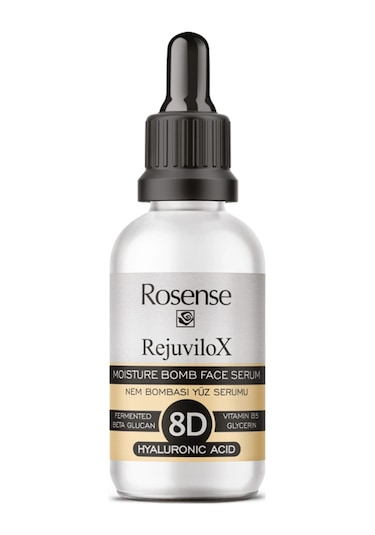 Rosense 8d Hyaluron Beta Glucan Nem Bombası Yüz Serumu 30ml